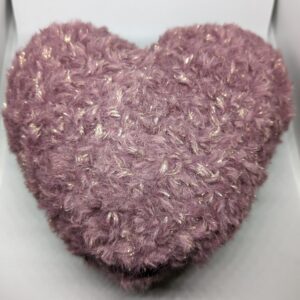 Rose Gold Fuzzy Hearts